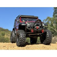 DF-4S PRO BL Crawler 1:10 Scale RTR - Metallic Red