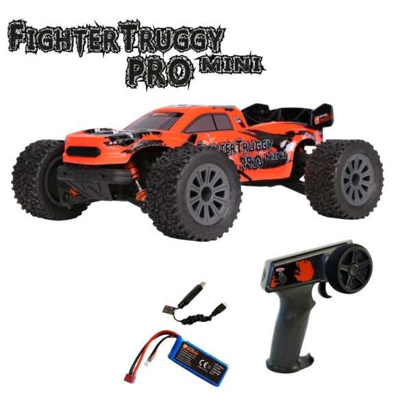 FighterTruggy PRO Mini - 1/16 Brushless RTR