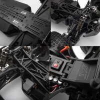 YT7 Pro BATTLEMANN 1/7 Truggy 4WD Brushless Matt Schwarz