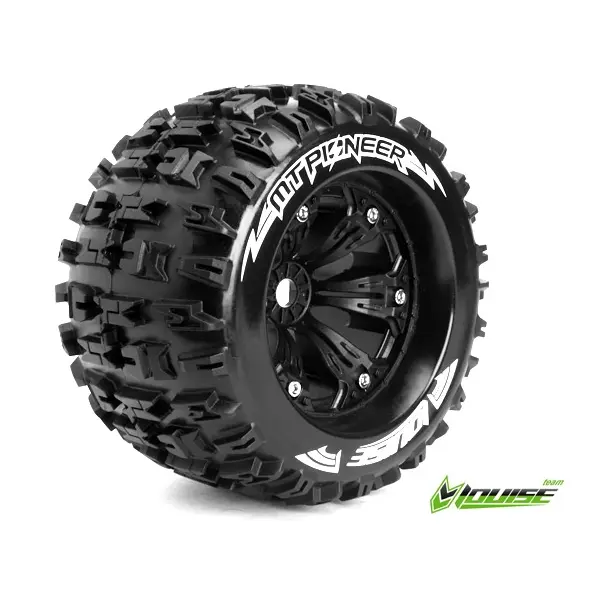Tire & Wheel MT-PIONEER 3,8" Black 0-Offset (2)*