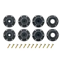 Tires & Wheels MT-CYCLONE 1/10 Soft (Removable 12, 14 & 17mm Hex) (2)
