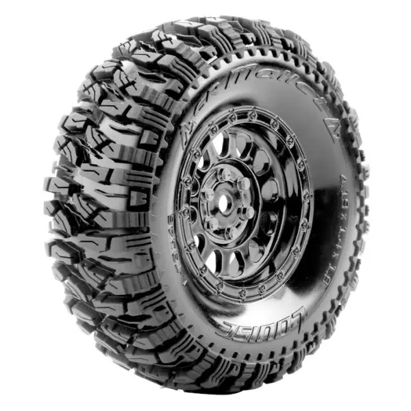 Tire & Wheel CR-MALLET 1.9" Class 1 Black Chrome (2)