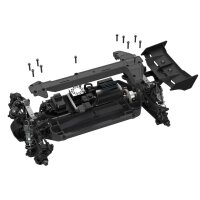 UDI R/C UD1204 GLEAM 1/12 4WD Brushless Buggy Blau