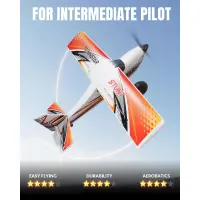 VOLANTEXRC Trainstar Stunt Gyro Brushless 500mm RTF Red