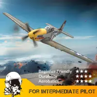 VOLANTEXRC P51D Mustang Brushless 500mm RTF EXA76802GR
