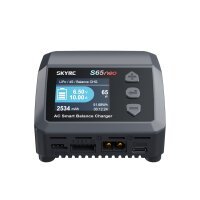 SkyRC S65neo AC Ladegerät LiPo 2-4s 10A 65W Entladen 2A 10W