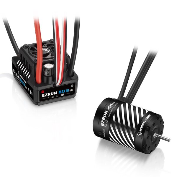 Ezrun MAX10 G2S 80A Combo mit 3652SD-5400kV-G3