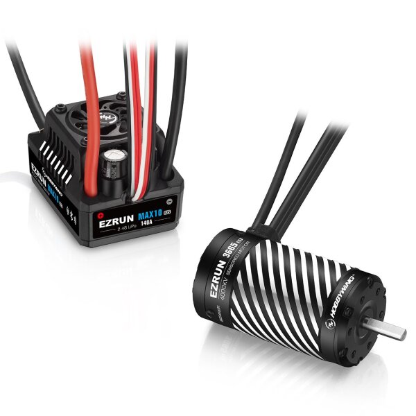 Ezrun MAX10 G2S 140A Combo mit 3665SD-4000kV-G3