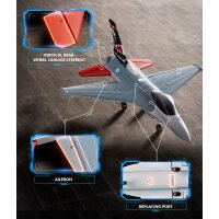 F16 Fighting Falcon Gyro Brushless 4CH 300mm RTF