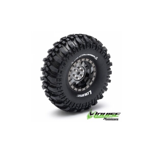Tire & Wheel CR-CHAMP 1.9" Black Chrome (2)