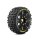 Tires & Wheels B-ULLDOZE 1/8 Buggy Soft MFT (Removable 17mm Hex 0" & 1/2" Offset) (2)