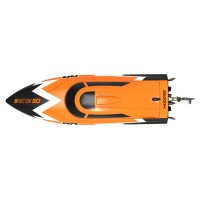 Vector SR30 Rennboot Elektro Brushed 2S RTR orange