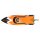 Vector SR30 Rennboot Elektro Brushed 2S RTR orange