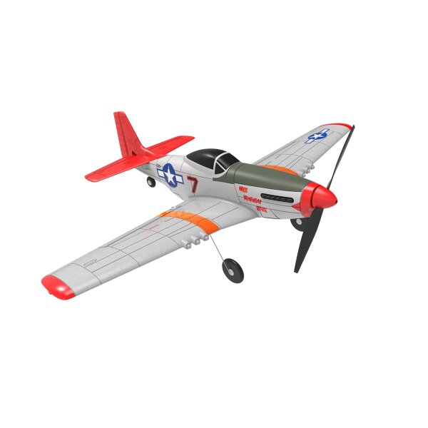 MDX Mustang P-51D Elektromotor RTF inkl. 6-Achs-Fluglagensta