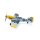 MDX BF 109 E Messerschmitt Elektromotor RTF inkl. 6-Achs-Flu