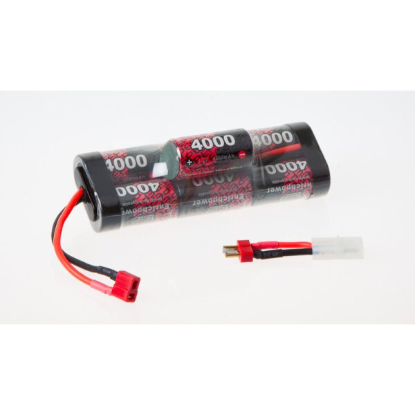 NiMH Akku 4000mAh 8,4V Hump Pack T-Stecker & Tamiya