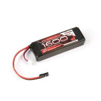 LiFe Akku 1600mAh 2S 2/3A Straight Empfängerpack