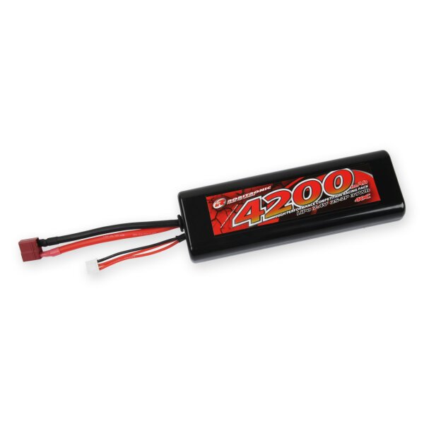 LiPo Akku 4200mAh 2S 40C T-Stecker Stick Pack