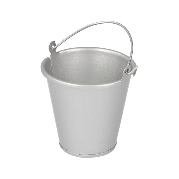 Metalleimer Silber