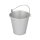Metalleimer Silber