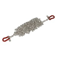 Kette silber mit Schäkel