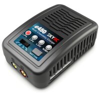 e450 AC Ladegerät NiMh 6-8 / LiPo 2-4s 1-4A 50W