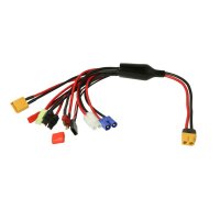 XT60 Femal to 8 kind of connectors