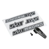 Servohorn Offset Schwarz (25 Zähne)