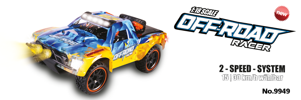 OFF-ROAD-Racer 1:18 RTR - 4WD